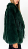 Immagine di Finta pelliccia oversized verde